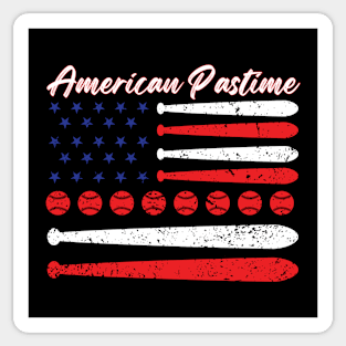 AMERICAN PASTIME Sticker